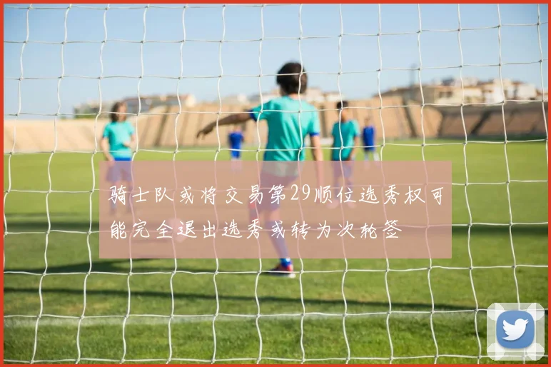骑士队或将交易第29顺位选秀权可能完全退出选秀或转为次轮签